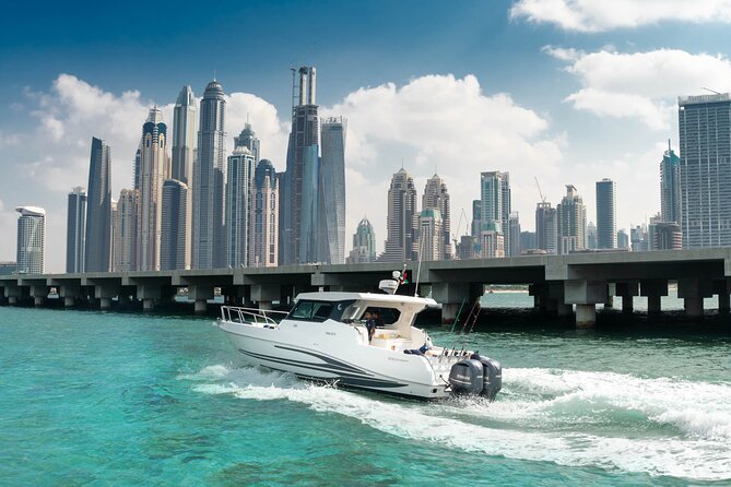 Dubai Yacht Book 36ft Yacht on rent in Dubai up to 10 persons - Choosing between two and five hours
