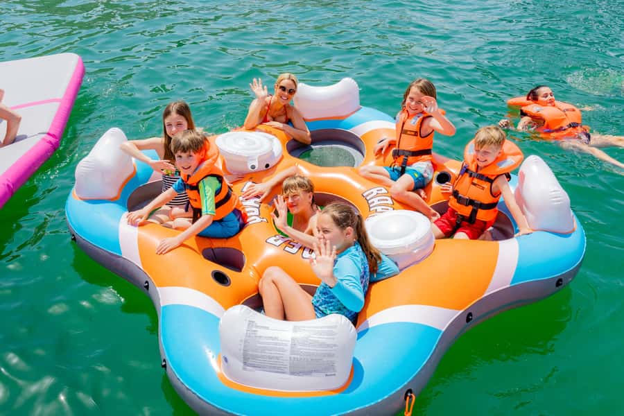Dubai: Yacht Cruise with Swimming, Snorkeling and BBQ Lunch - The JBR Beach stop is the heart of the trip