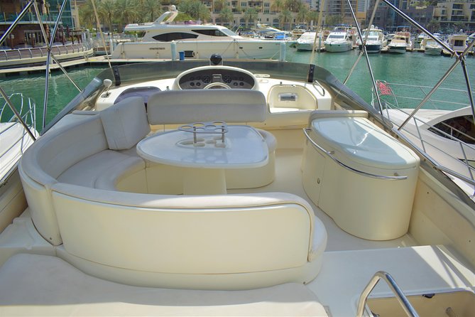 Dubai Yacht Rental - Book 58 ft Private Yacht up to 28 persons - Meeting at Marina Walk
