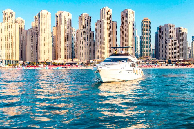 Dubai Yacht Rental - Book 58 ft Private Yacht up to 28 persons - Price and group value at $602.82