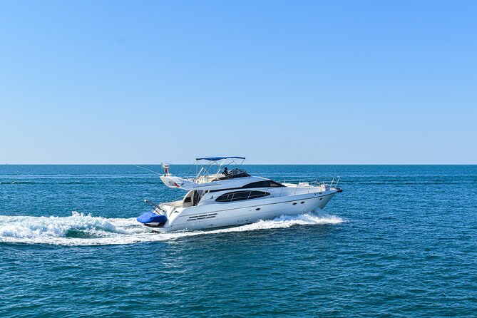 Dubai Yacht Rental - Book 58 ft Private Yacht up to 28 persons - Weather can change the best-laid route