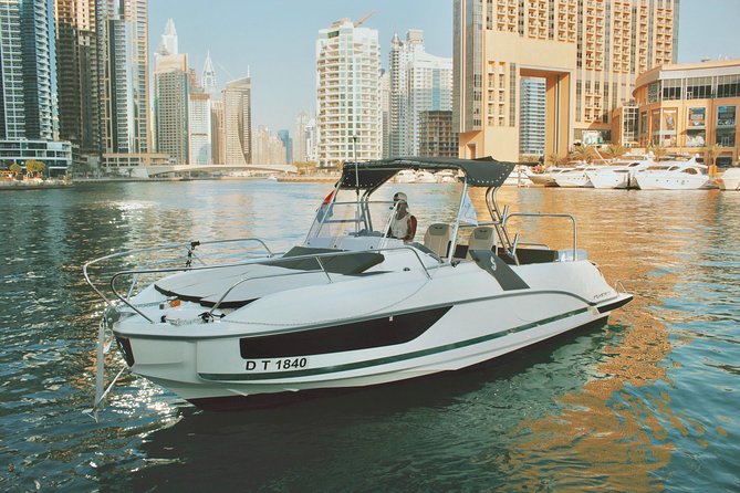 Dubai Yacht Sea escape Cruise, Swim, Tan & Sightsee! - Dubai Marina is your starting point