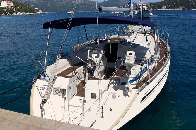 Dubrovnik: Full Day Private Sail Boat tour to Elaphiti&Blue Cave - Koločep: your first hour for swimming and snorkeling