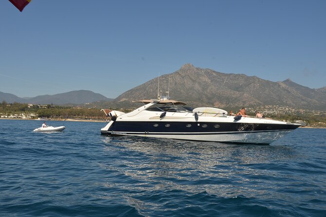 Enjoy the Marbella Coast on the Sunseeker 63 Predator Yacht - Key points to know before booking