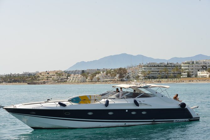 Enjoy the Marbella Coast on the Sunseeker 63 Predator Yacht - Choosing west for Puerto Banús