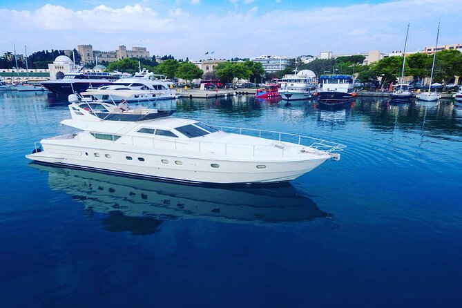 Exclusive Half-Day Yacht Cruise in Rhodes - Kallithea Springs is the final and longest water stop