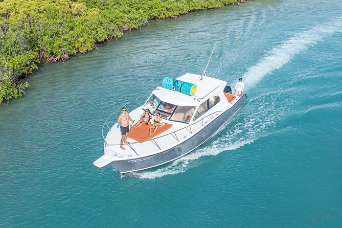 Exclusive Isla Mujeres and Cancun Private Yacht Tour - Open bar, ceviche, and a relaxed deck