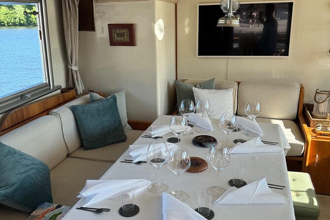 Exclusive Yacht Tour of Stockholm: sunset, dinner, lunch, cruise - Kastellholmen and its red fortress
