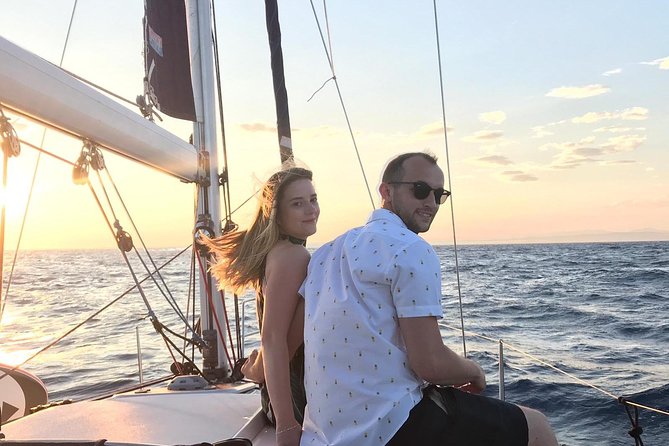 Experience Romantic Sunset Sailing on a modern 36ft (11m) sail yacht | Hvar - Skippers Petar, Peter, Victor, and Alexander