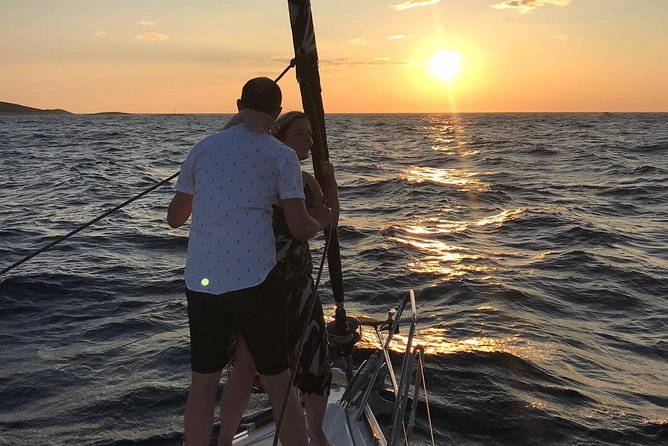 Experience Romantic Sunset Sailing on modern 36ft sail yacht from Zadar - Sailing past the Sea Organ