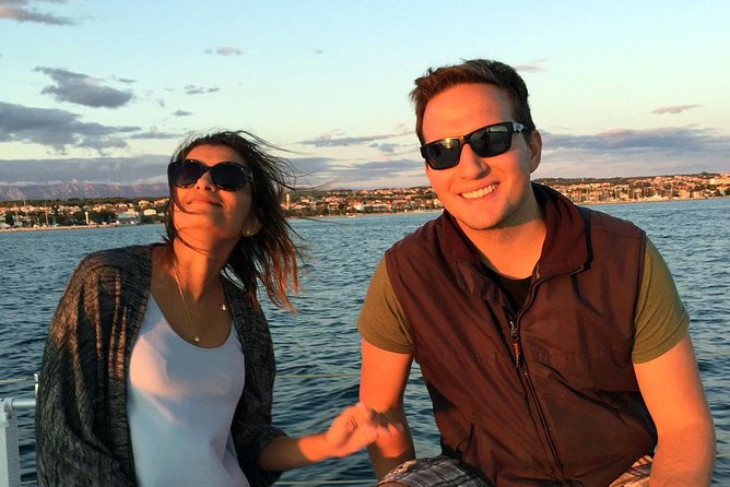 Experience Romantic Sunset Sailing on modern 36ft sail yacht from Zadar - The University of Zadar from the water