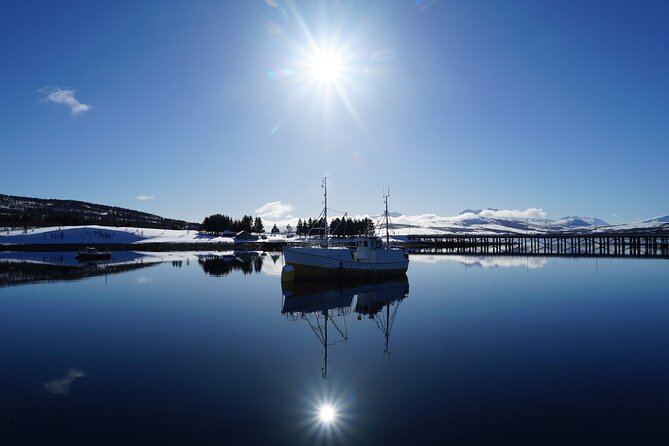 Fjordcruise - Luxury Yacht Arctic Queen - Around Grindøya and back toward Tromsø