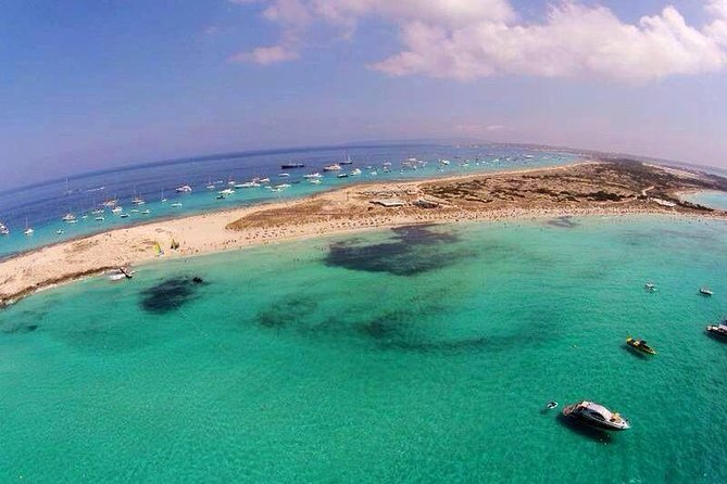 Formentera Day Trip from Ibiza on Private Luxury Catamaran - Two hours at Playa de Ses Illetes