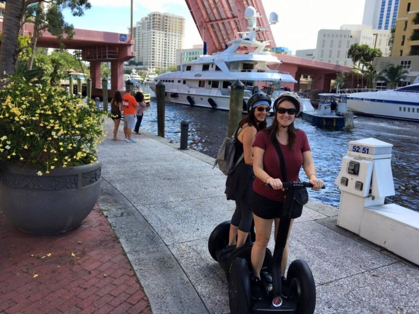 Fort Lauderdale: Famous Yachts and Mansions Segway Tour - Practical details before you go