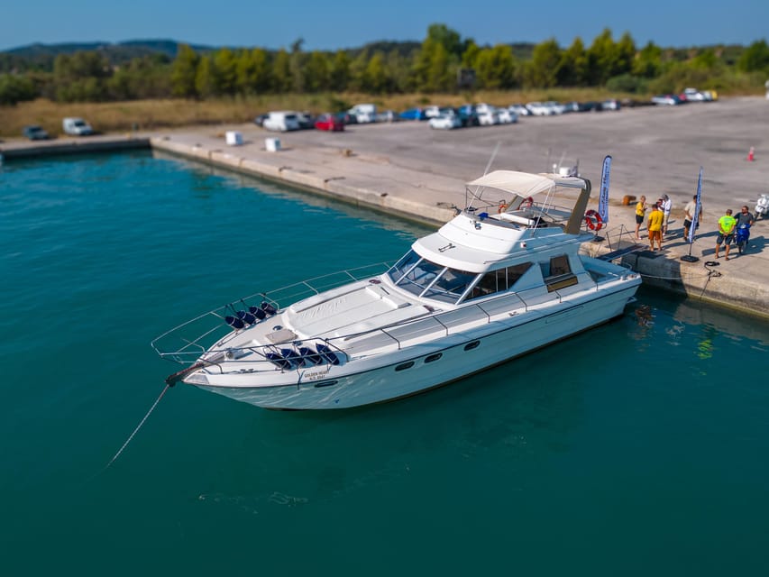 From Corfu: Luxury Yacht Cruise to Paxos and Antipaxos - Seeing the Blue Caves before the crowds build