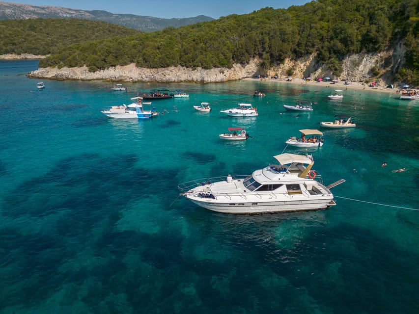 From Corfu: Luxury Yacht Cruise to Sivota and Blue Lagoon - A Four-Hour Yacht Trip With Three Different Moods