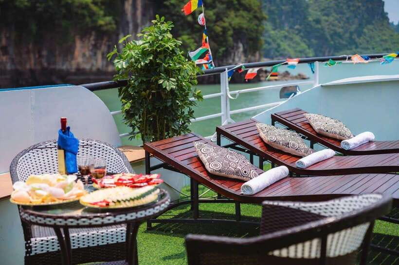 From Hanoi: Ha Long Bay Full-Day Luxury Cruise - Getting value from a long day at $59