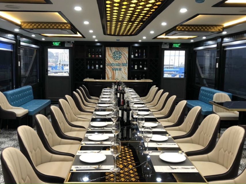 From Hanoi: Ha Long Bay Luxury Cruise Day Tour with Jacuzzi - From Hanoi to Tuan Chau Harbor