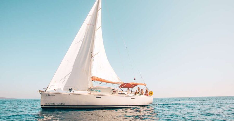 From Hvar: Boat Tour to Pakleni Islands on a Comfort Yacht - First bay: clear water and the best swimming time