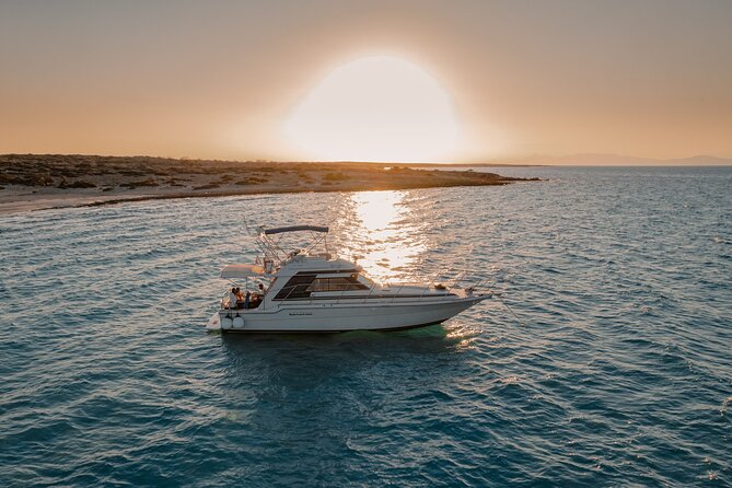 From Ierapetra: Day Cruise with Luxury Yacht to Chrissi island - Snorkeling from a small yacht