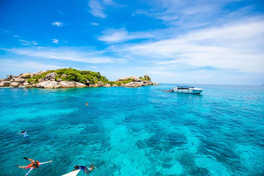 From Khao Lak: Similan Islands Day Trip by Luxury Catamaran - Meals, drinks, and what the $120 price covers
