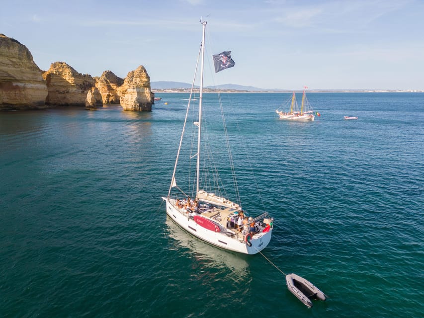 From Lagos: Ponta da Piedade Half-Day Yacht Cruise - Leaving Lagos Marina for the Ponta da Piedade coast