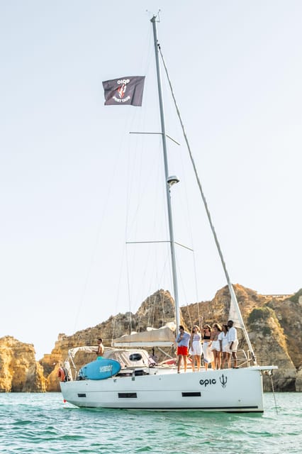 From Lagos: Ponta da Piedade Half-Day Yacht Cruise - Ponta da Piedade from the water and shore