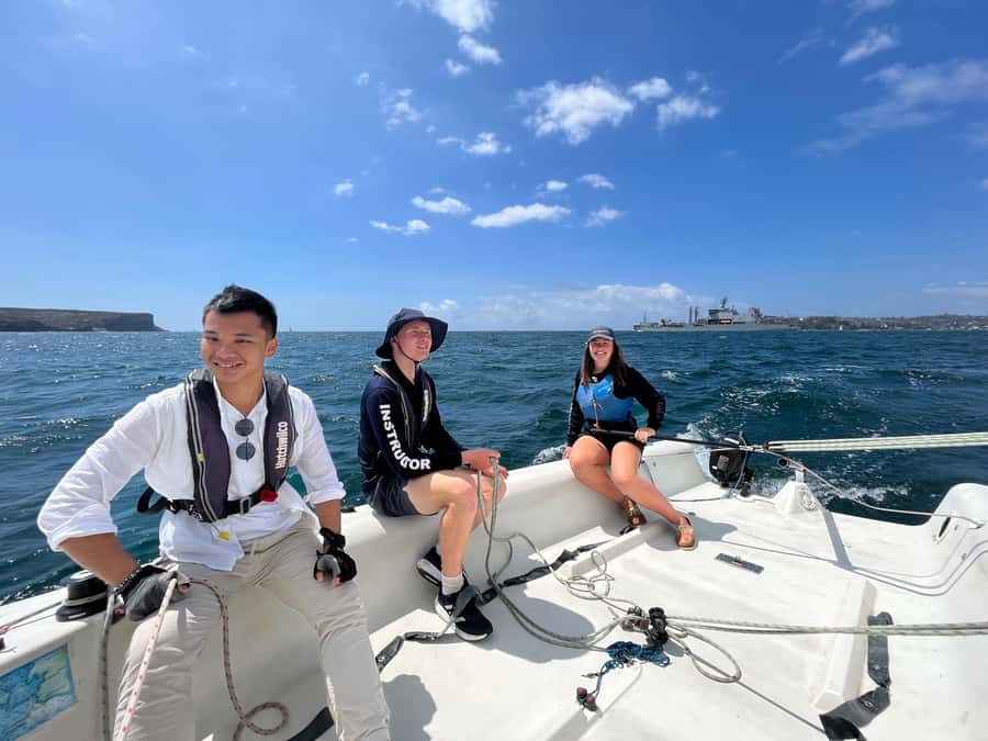 From Manly: Sydney Harbour Hands-On Taster Yacht Cruise - The opening lesson and boarding process