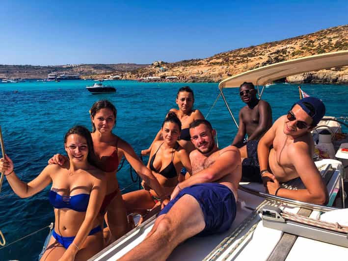 From Marsamxett: Maltese Islands Private Yacht Charter - What swimming and snorkeling are really like