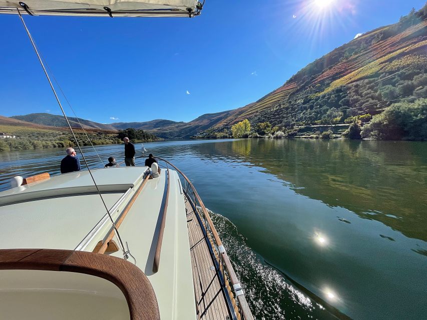 From Pinhão: Private Yacht Cruise along the Douro River - A yacht built for changing Douro weather