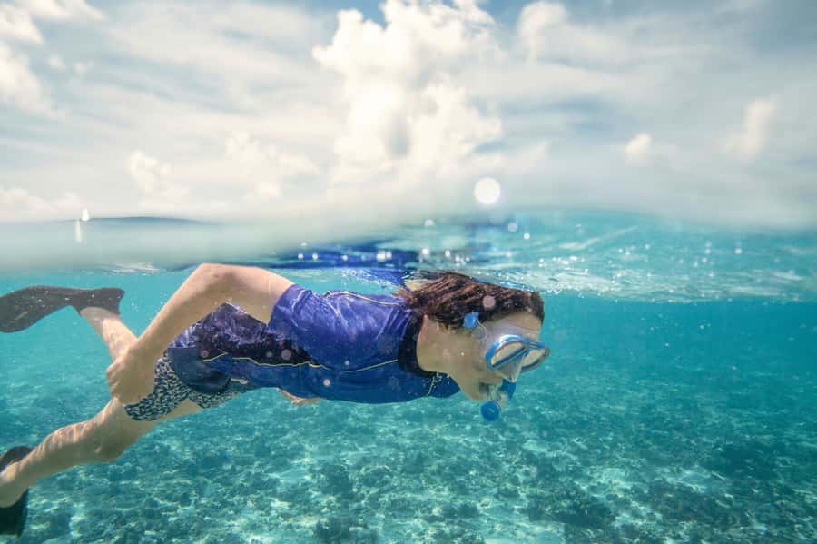 From Port Douglas: Outer Reef Cruise by Luxury Catamaran - Mackay Cay and the first reef session