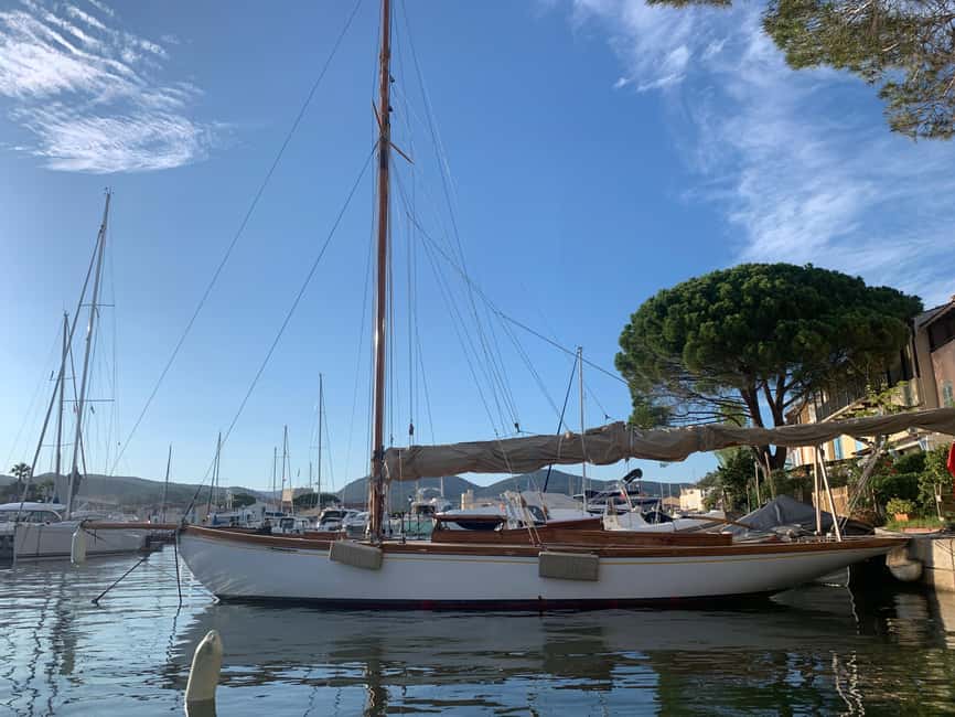 From Port Grimaud: Half-Day Classic Yacht Sailing Experience - Comfort, timing, and what to pack