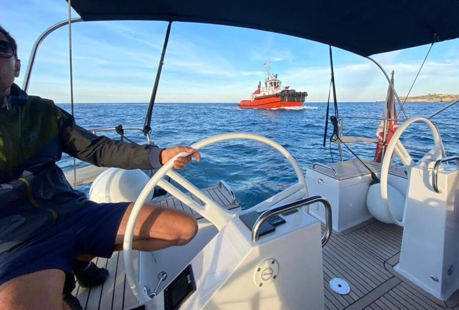 From Valletta: Full Day Private Charter on a Sailing Yacht - Armier Bay and the rhythm of a full day at sea