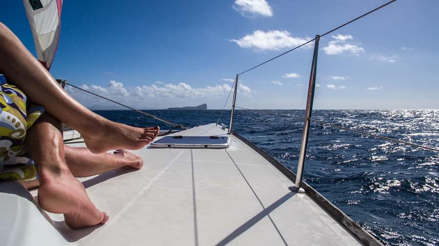 Full Day Catamaran Luxury Cruise to Northern Islands w Lunch - Gabriel Island After the Meal
