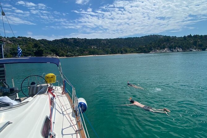 Full Day Cruise on Sailing Yacht in Corfu Island - Kerasia Beach: a quieter second swim