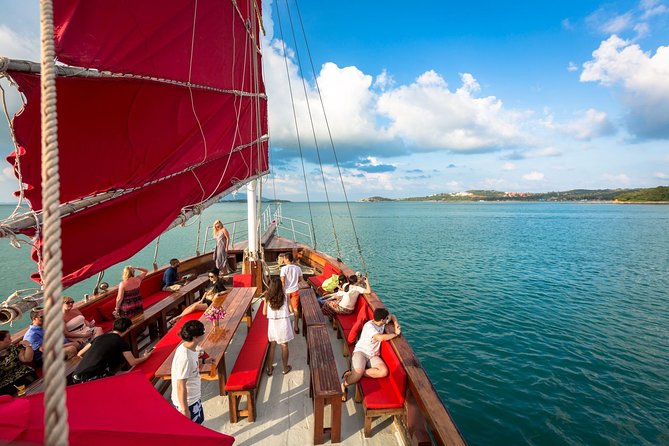 Full-Day Cruise to Angthong Marine Park by famous "The Red Baron" - Koh Sam Sao or Wua Talap for beach time
