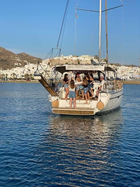Full Day Naxos Exploration Yacht Tour - Swimming, snorkeling, and time on the water