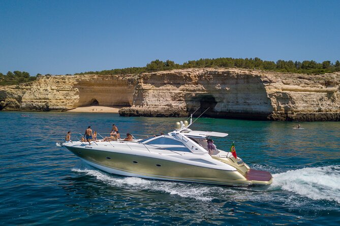 Full-Day Private Cruise in the Algarve Coast by Luxury Yacht - A beach recognized by the Michelin guide