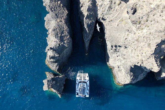 Full-Day Private Tour in Santorini by Luxury Catamaran - Oia and Fira from the water