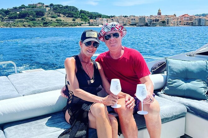 Full Day Private Yacht Charter on our Pershing 40 in Saint Tropez - L’Escalet, turquoise water and a quieter hour