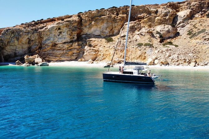 Full Day Yacht Tour in Catamaran Naxos Greece - Who should book this Naxos sailing