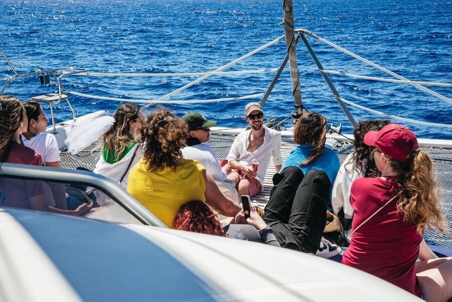 Funchal: Dolphin and Whale Watching by Luxury Catamaran - Cabo Girão and the swim stop