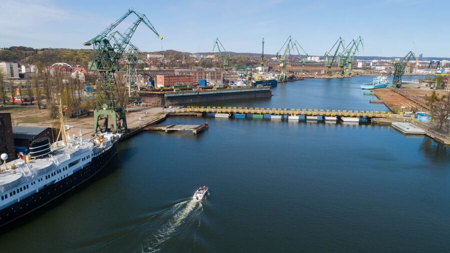 Gdańsk: Motlawa River Yacht Cruise - The Green Bridge and Old Motława