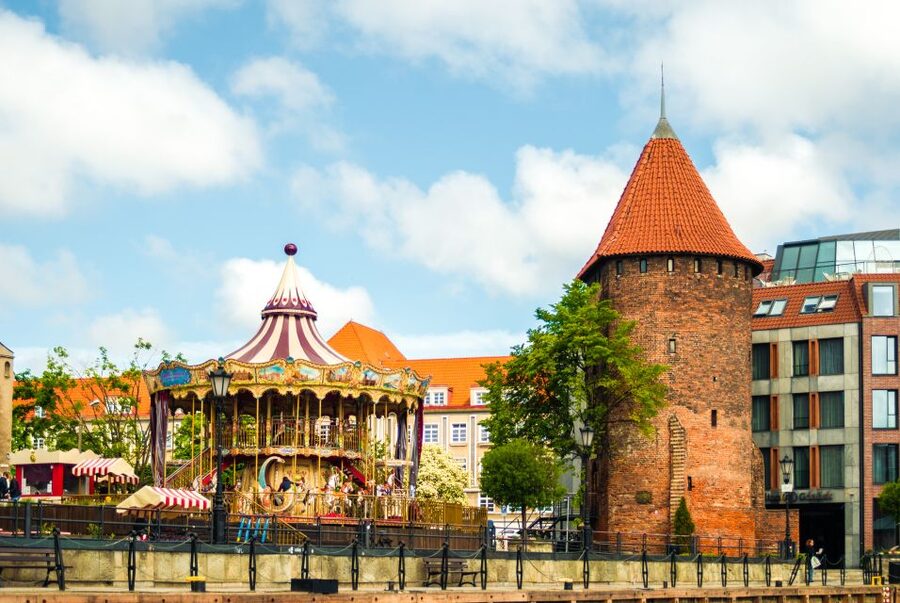 Gdańsk: Motlawa River Yacht Cruise - Ołowianka Island and Granary Island