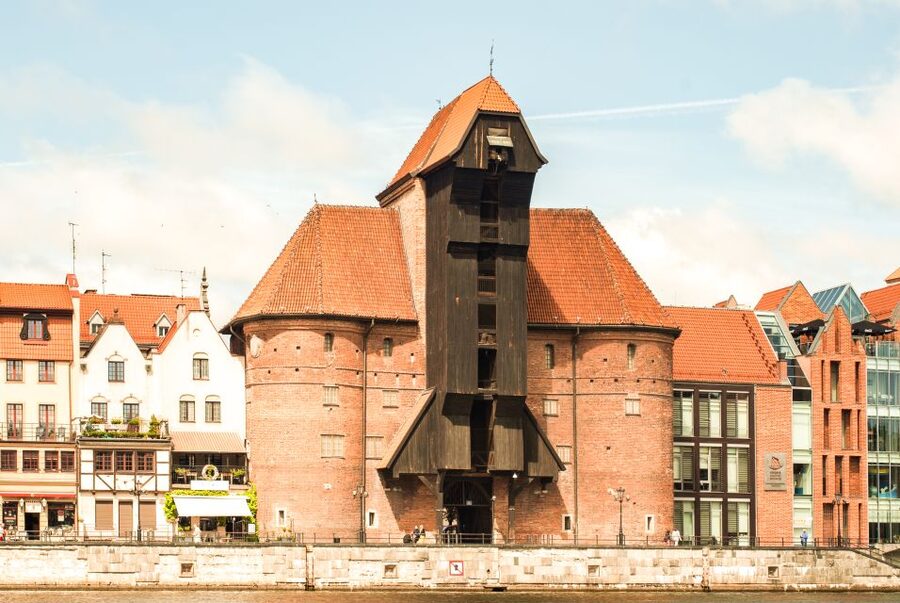 Gdańsk: Motlawa River Yacht Cruise - Brabank, the marina, and the wider river