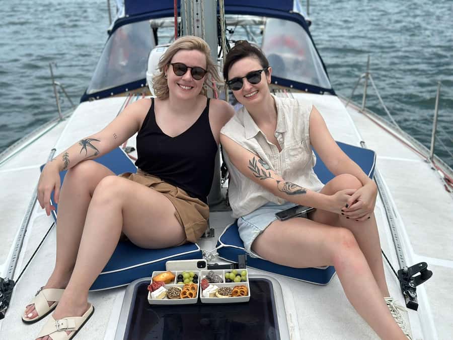 Gold Coast Private Lunch Sailing Charter for up to 10 guests - What you see beyond the skyline