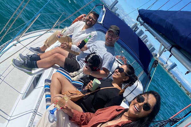 Gold Coast Private Sailing Charter with Drinks & Tasting Plate - Wave Break Island and the Gold Coast Seaway