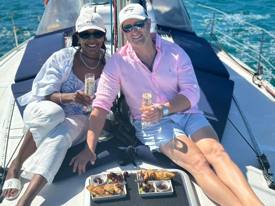 Gold Coast Private Sunset Sailing Charter w/ dinner & drinks - Who will enjoy this most?