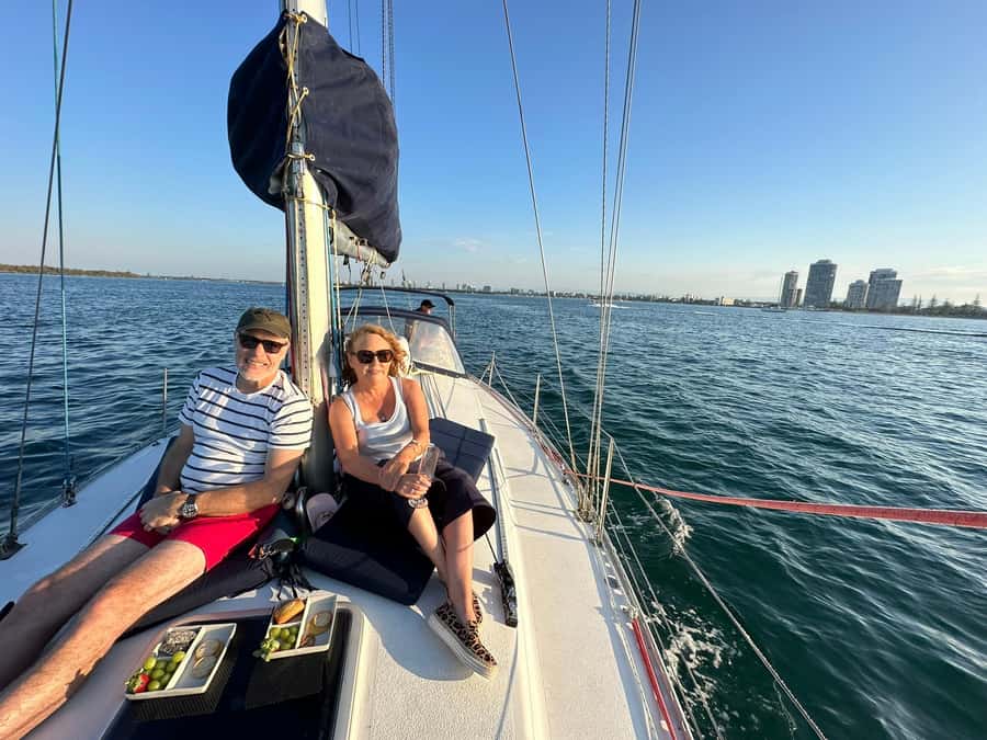 Gold Coast Private Sunset Sailing Charter w/ dinner & drinks - My verdict: book it for privacy and sunset