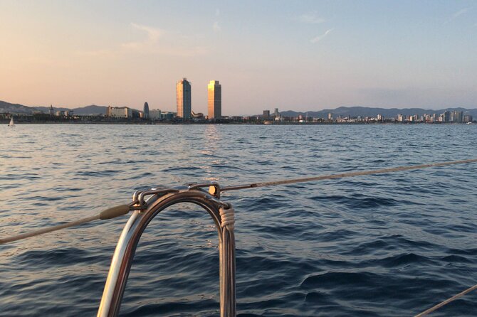 Guided Private Yacht Tour in Barcelona Spain - Tibidabo, Torre de Collserola, and the hills behind town